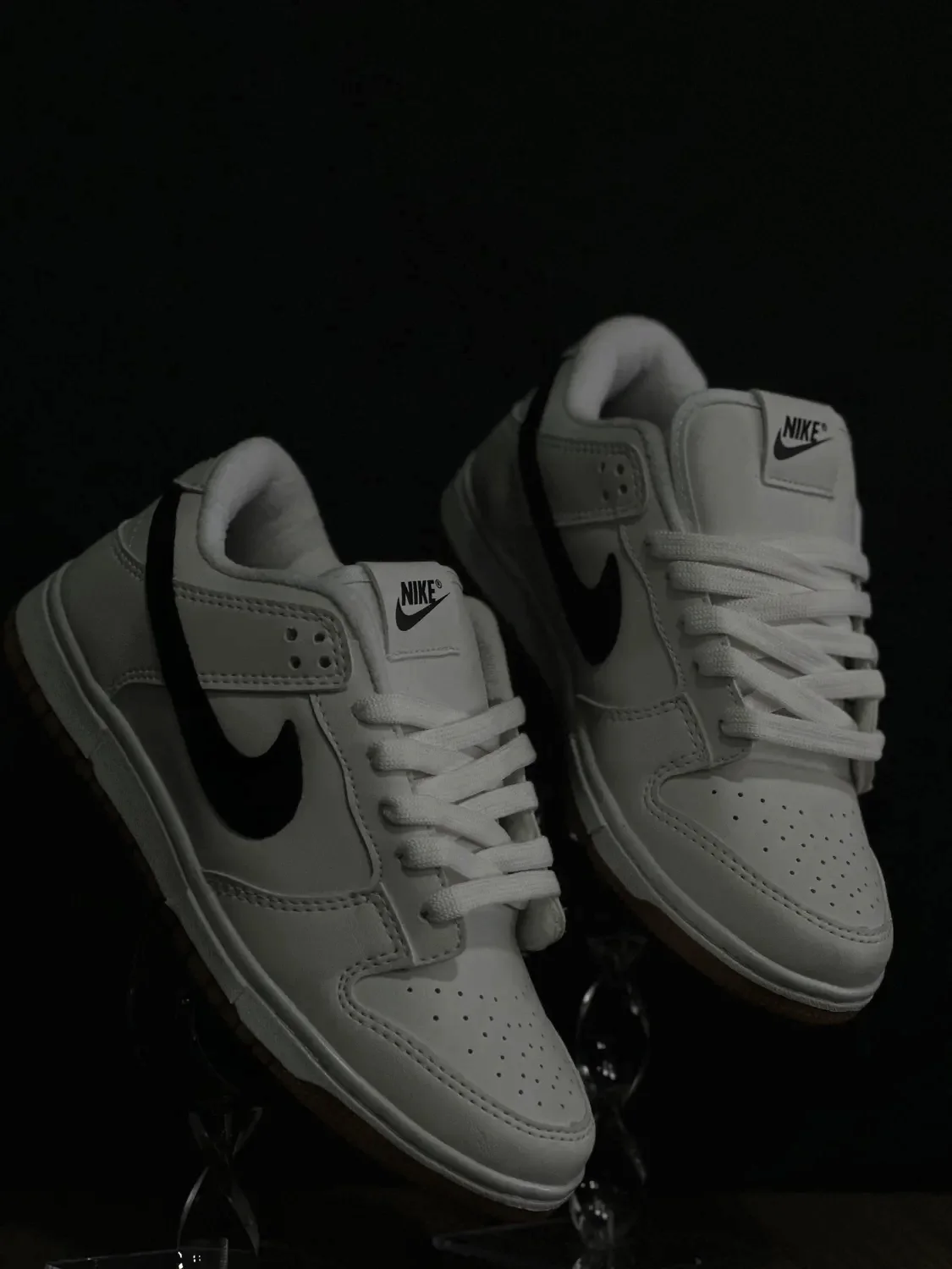 Nike Dunk cinza e preto