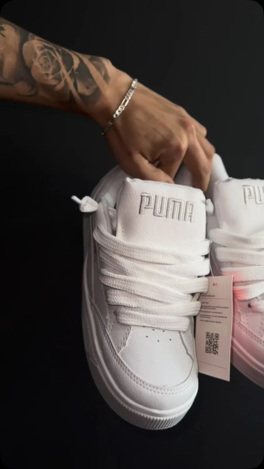 Puma Park branco, ângulo 1 de 3